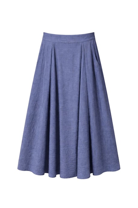 Hoge Taille Voering Lange Rok - Image 1