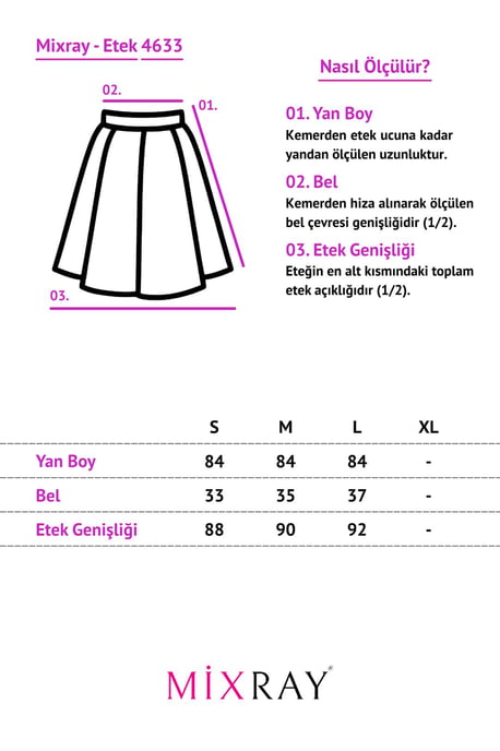 Hoge Taille Poplin Rok met Touwtje Detail - Image 3