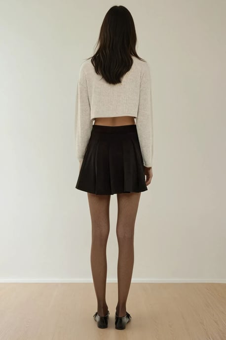 Plissé Mini Skort - Image 2