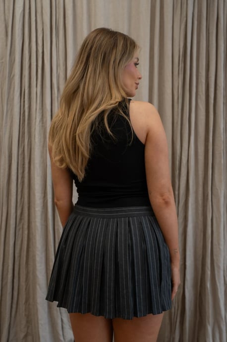 Parker Pin Stripe Shortrok - Image 5