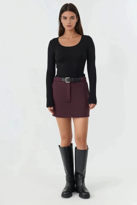 Hoge Taille Mini Skorts - Image 6