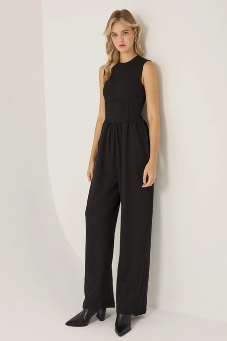 Hoge Taille Wijde Pantalon met Plissee - Image 4