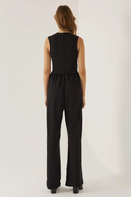 Hoge Taille Wijde Pantalon met Plissee - Image 5