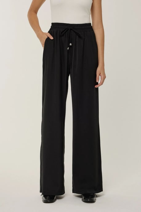 Rekbare Taille Wijde Pantalon - Image 3