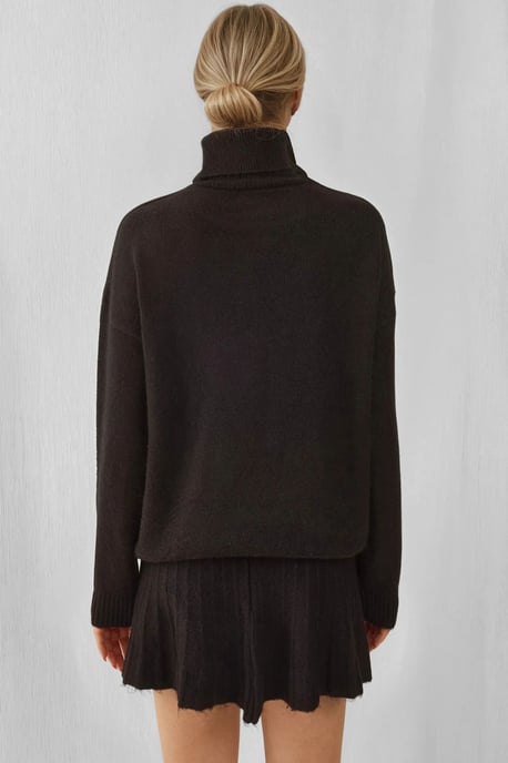 Gestructureerde Oversized Coltrui Brei Set - Image 4