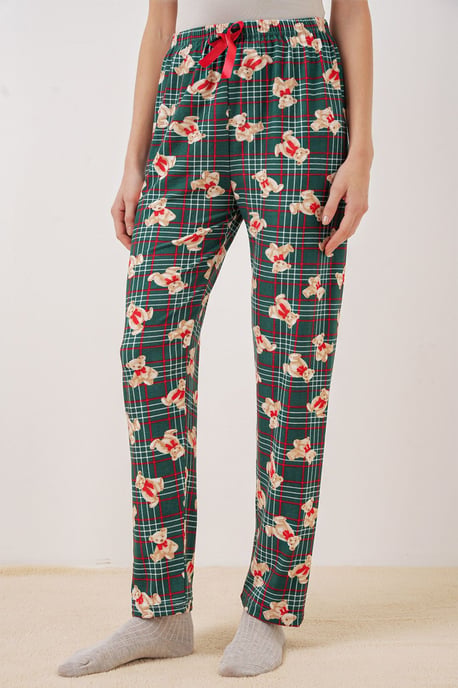 Gepatternde Mid Waist Lounge Broekstukken - Image 2