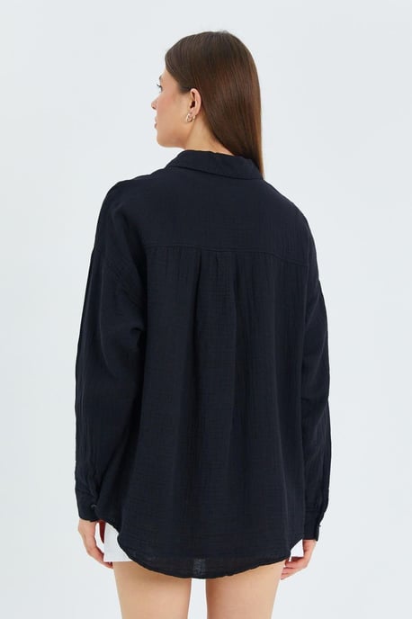 Oversized Shirt met Pocketdetail - Image 6