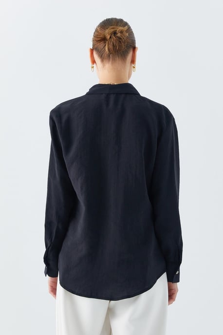 Ontspannen Pasvorm Blouse met Pocket - Image 6