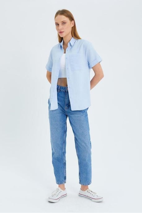 Korte Mouwen Shirt met Zakjes - Image 2