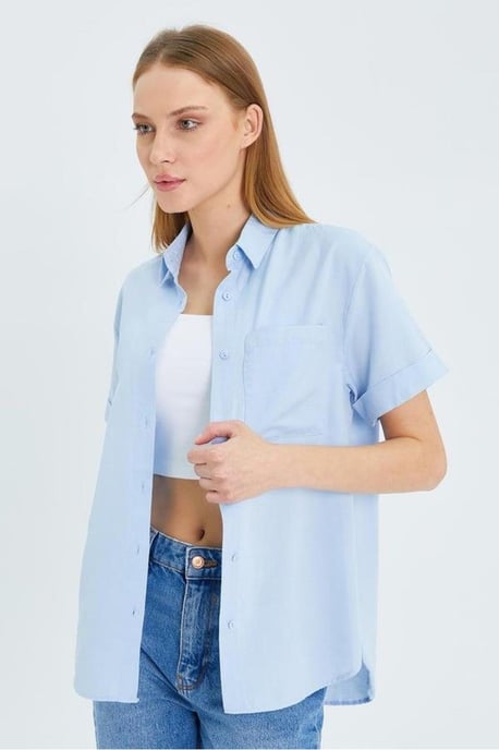 Korte Mouwen Shirt met Zakjes - Image 3