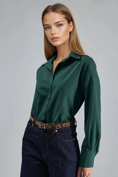 Knopenlijst Relaxed Fit Shirt - Image 1