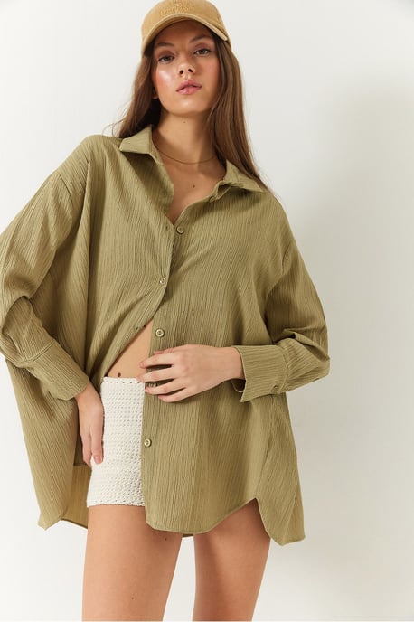 Overmaatse Textuurshirt - Image 4