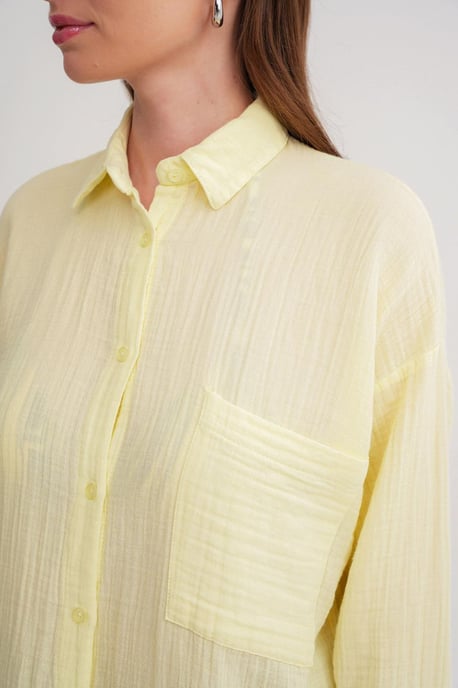 Oversized Shirt met Pocketdetail - Image 6