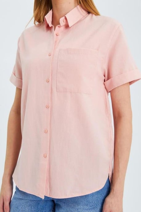 Korte Mouw Shirt met Zakken - Image 4