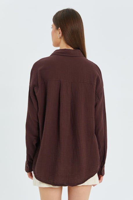 Oversized Shirt met Pocketdetail - Image 6