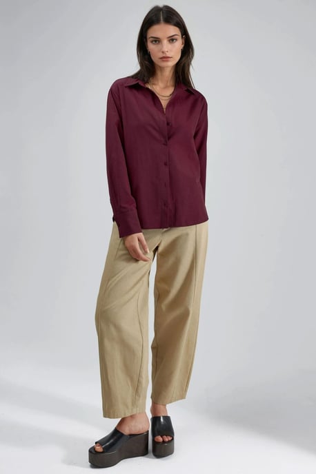 Knopsluiting Relaxed Fit Overhemd - Image 5