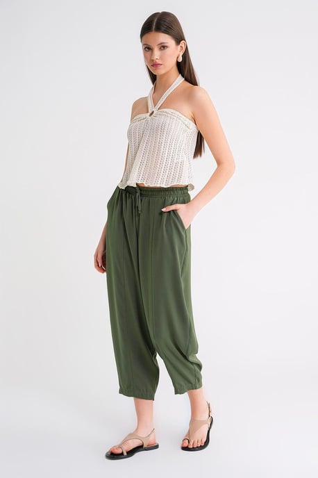 Salwar Fit Trekbroek met Touwtjes - Image 2