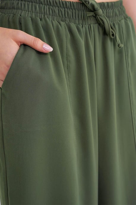 Salwar Fit Trekbroek met Touwtjes - Image 5