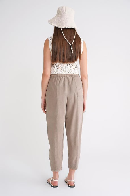 Katoenen Joggingbroek met Touwtjes in de Taille - Image 6