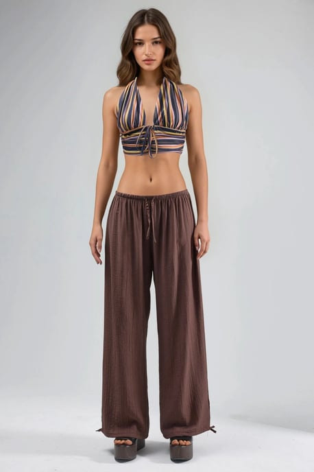 Elastische Broek met Touwdetail - Image 6