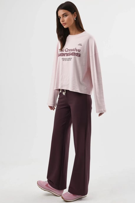 Rechttapsgewijze Sweatpants met Koordjes - Image 3