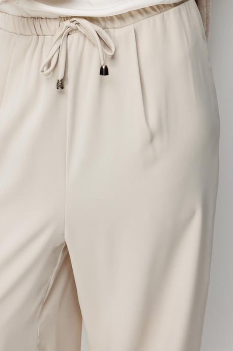 Gestructureerde Lange Joggingbroek met Touwsluiting en Zak - Image 4