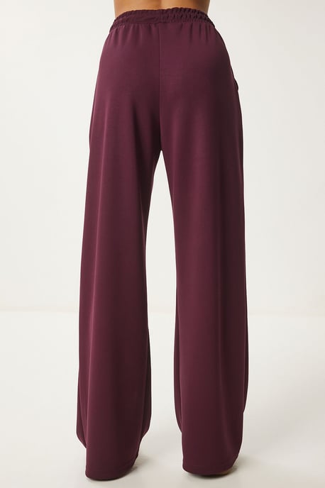 Wijde broek met trekkoord in de taille - Image 6