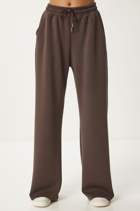 Brede Pijpen Sweatpants met Touwsluiting - Image 4