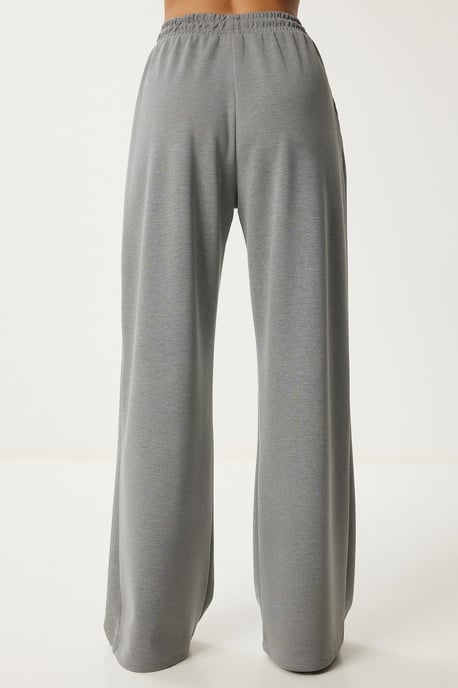 Brede Pijpen Sweatpants met Trekkoord Taille - Image 6