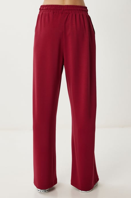 Brede Been Trekkoord Taille Sweatpants - Image 4