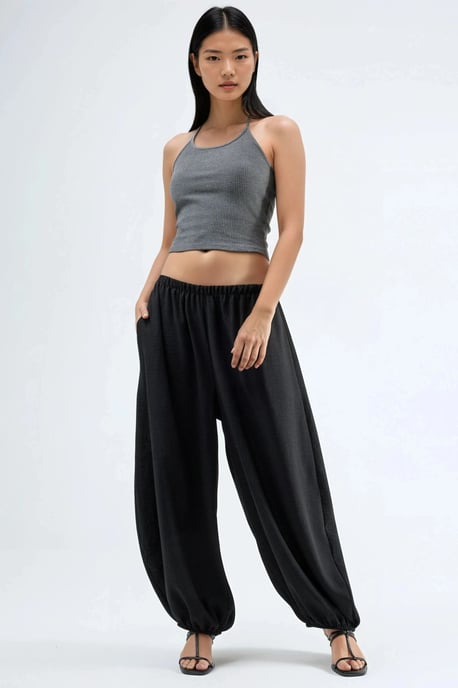 Lage Taille Baggy Fit Joggingbroek - Image 4