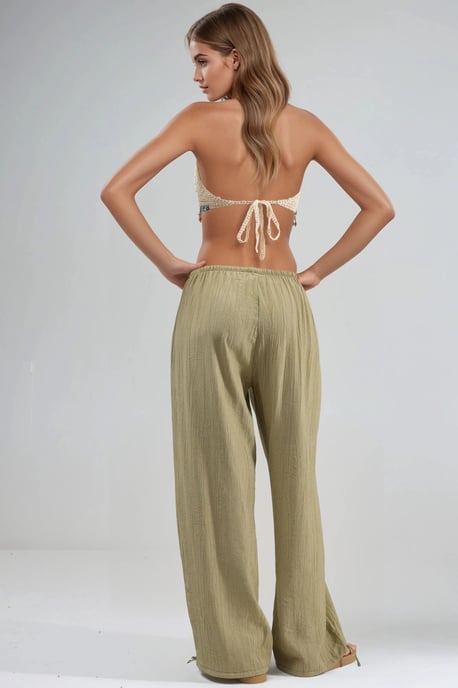 Elastische Broek met Touwdetail - Image 3