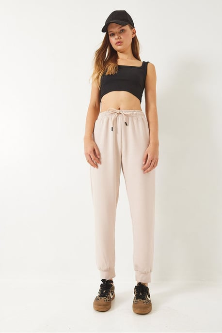 Geweven Relaxed Fit Trainingsbroek met Zakken - Image 2