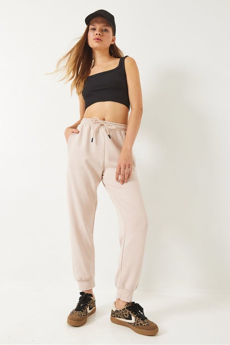 Geweven Relaxed Fit Trainingsbroek met Zakken - Image 4
