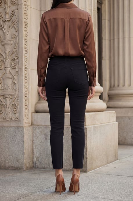 Hoge Taille Skinny Jeans - Image 3