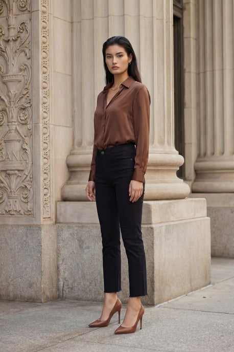 Hoge Taille Skinny Jeans - Image 5