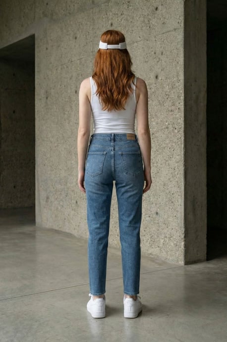 Hoge Taille Skinny Jeansbroek - Image 3
