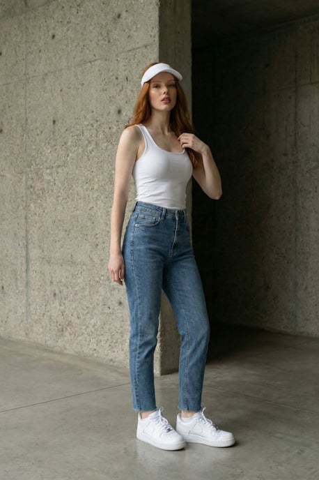 Hoge Taille Skinny Jeansbroek - Image 5