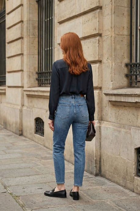 Hoge Taille Skinny Jeans Pant
- Image 5
