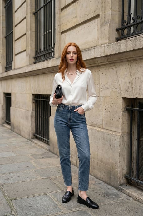 Hoge Taille Skinny Jeans Pant
- Image 6