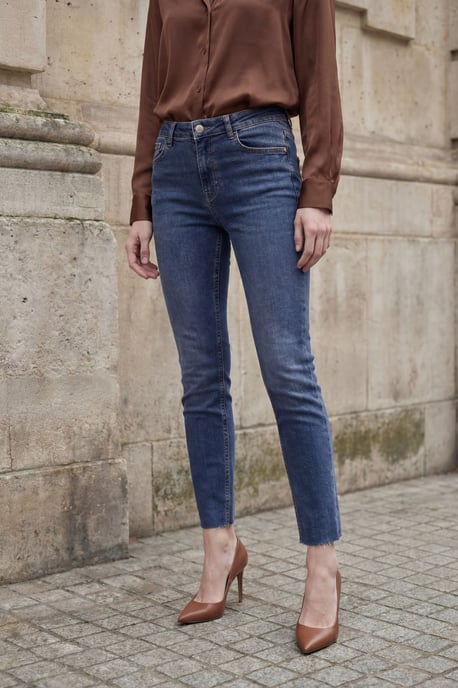 Hoge taille skinny jeansbroek - Image 6