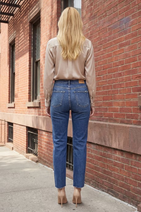 Hoge Taille Skinny Jeans Pants - Image 3