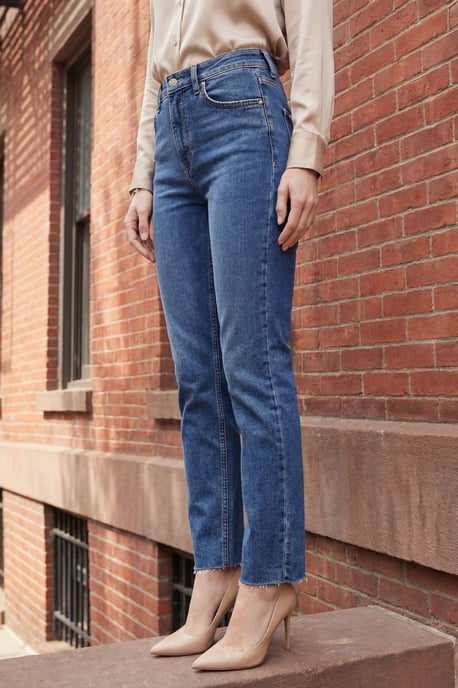 Hoge Taille Skinny Jeans Pants - Image 5