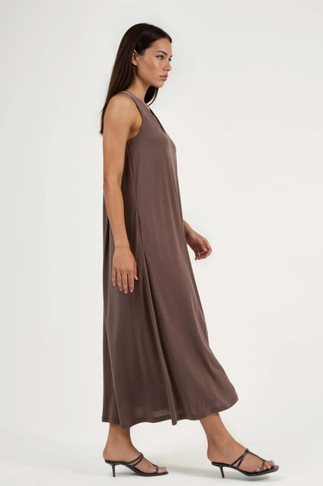 Halterneck Modal Jurk - Image 2