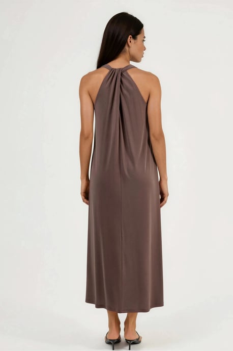 Halterneck Modal Jurk - Image 3