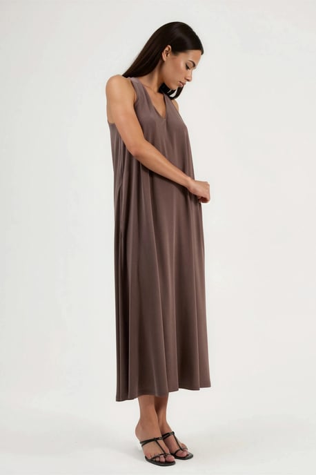 Halterneck Modal Jurk - Image 4