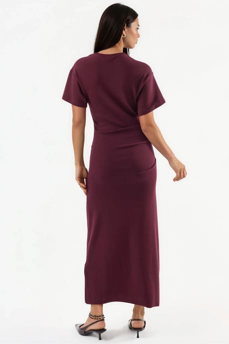 Effen Mouwloze Bodycon Midi Jurk - Image 3