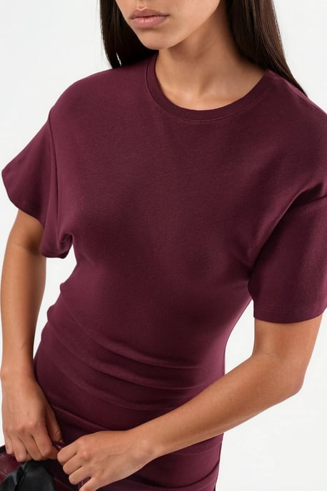 Effen Mouwloze Bodycon Midi Jurk - Image 5