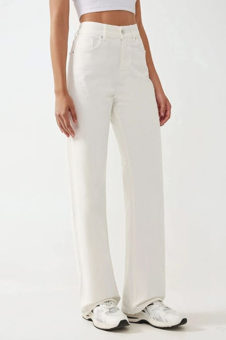 Hoge Taille Rechte Jeans - Image 2