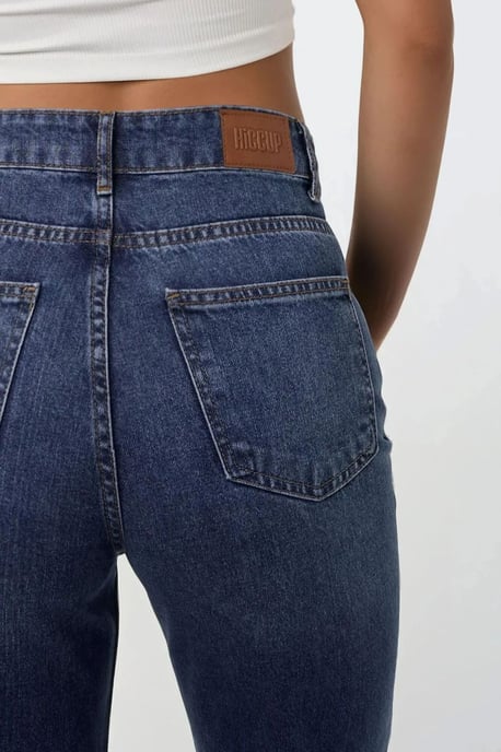 Hoge Taille Recht Gesneden Jeans - Image 6